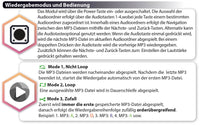 MP3 Soundmodul mit 7 Tasten